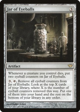 Jar of Eyeballs [Dark Ascension] | Cards and Coasters CA