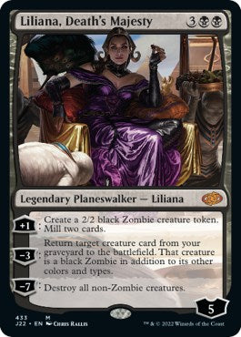 Liliana, Death's Majesty [Jumpstart 2022] | Cards and Coasters CA