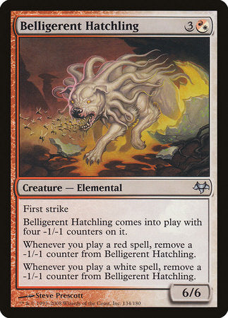 Belligerent Hatchling [Eventide] | Cards and Coasters CA