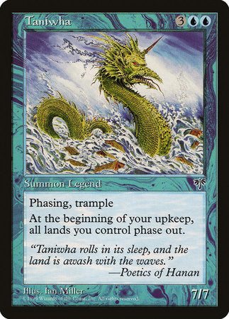 Taniwha [Mirage] | Cards and Coasters CA
