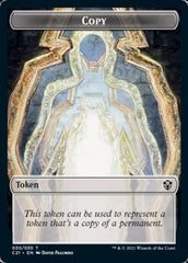 Copy // Construct Token (030) [Commander 2021 Tokens] | Cards and Coasters CA