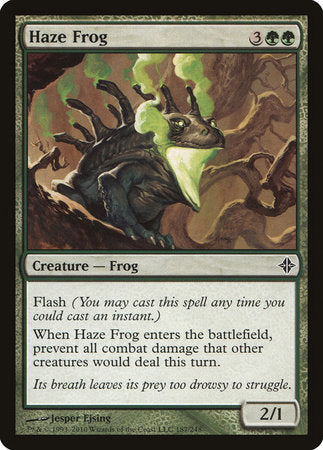 Haze Frog [Rise of the Eldrazi] | Cards and Coasters CA