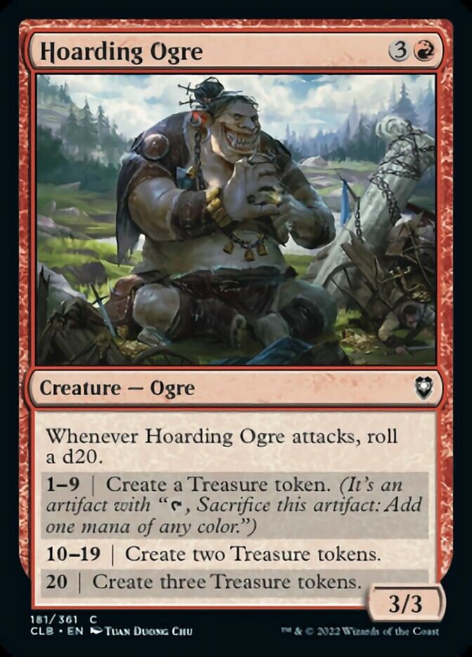 Hoarding Ogre [Commander Legends: Battle for Baldur's Gate] | Cards and Coasters CA