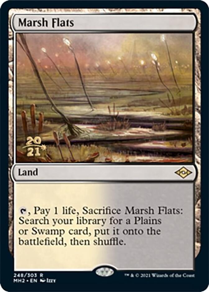 Marsh Flats [Modern Horizons 2 Prerelease Promos] | Cards and Coasters CA