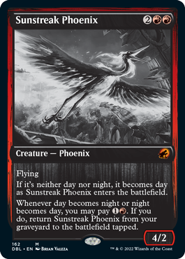 Sunstreak Phoenix [Innistrad: Double Feature] | Cards and Coasters CA