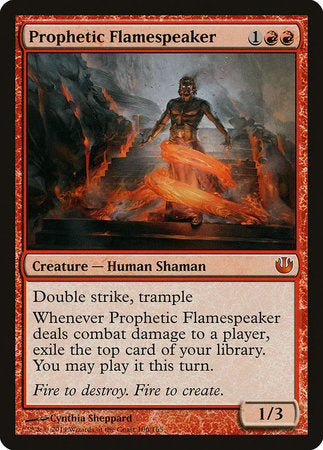 Prophetic Flamespeaker [Journey into Nyx] | Cards and Coasters CA