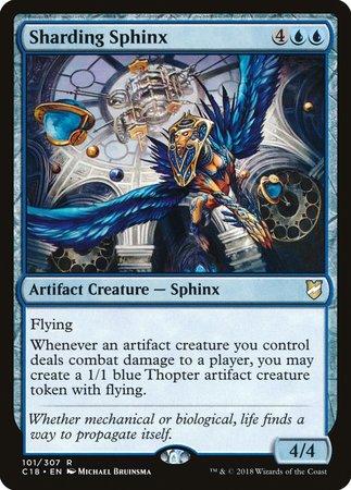 Sharding Sphinx [Commander 2018] | Cards and Coasters CA