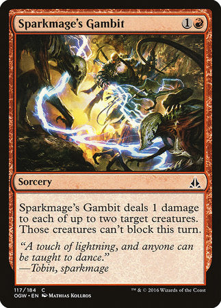 Sparkmage's Gambit [Oath of the Gatewatch] | Cards and Coasters CA