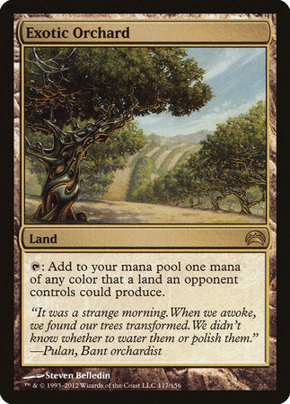 Exotic Orchard [Planechase 2012] | Cards and Coasters CA