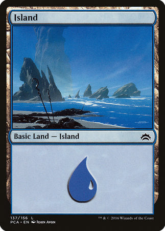 Island (137) [Planechase Anthology] | Cards and Coasters CA