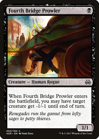 Fourth Bridge Prowler [Aether Revolt] | Cards and Coasters CA