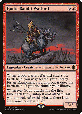 Godo, Bandit Warlord [Commander 2016] | Cards and Coasters CA