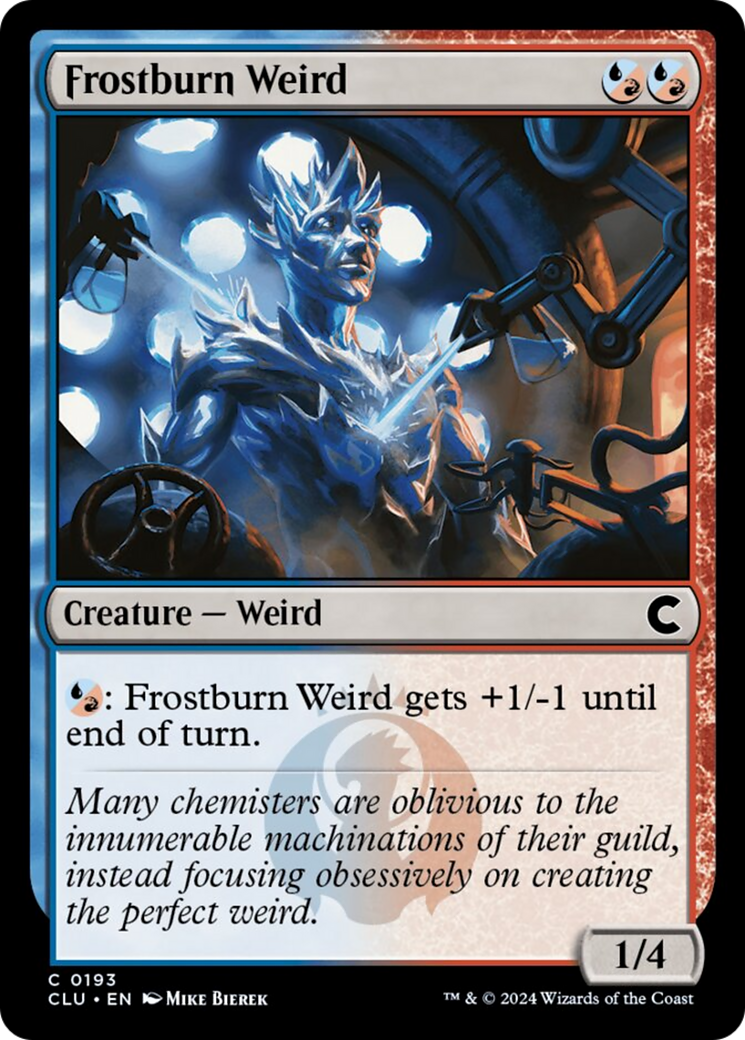 Frostburn Weird [Ravnica: Clue Edition] | Cards and Coasters CA