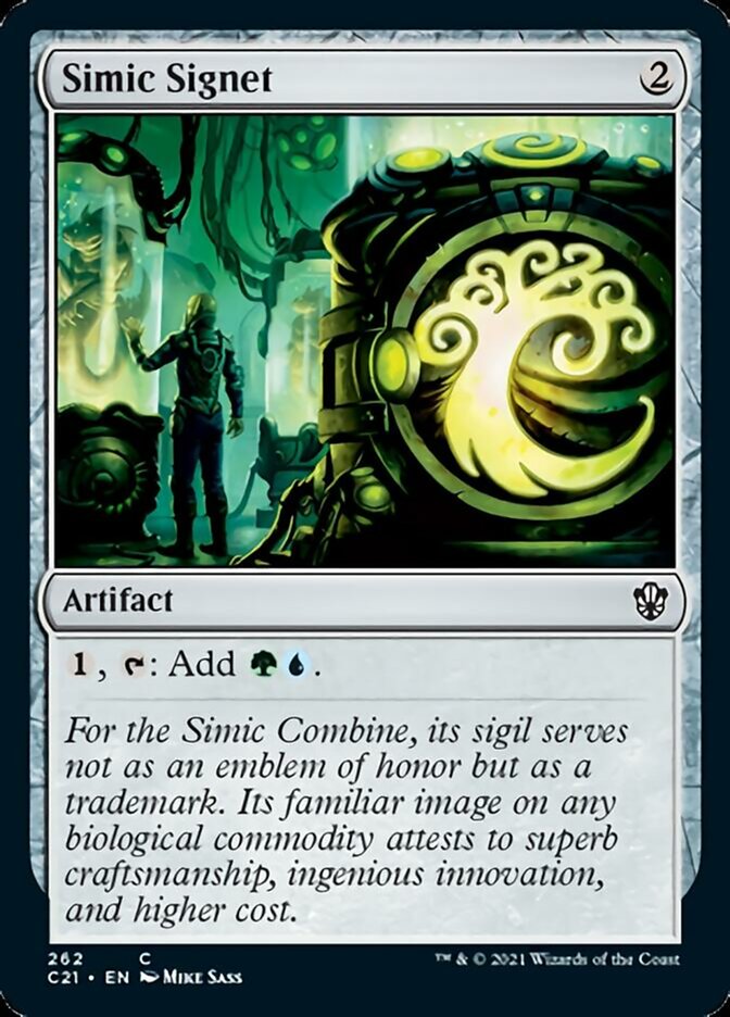 Simic Signet [Commander 2021] | Cards and Coasters CA