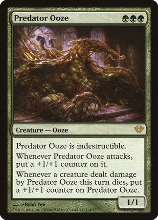 Predator Ooze [Dark Ascension] | Cards and Coasters CA