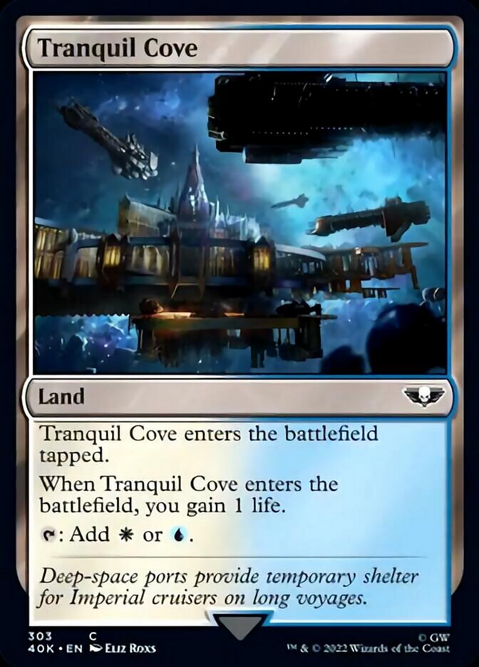 Tranquil Cove [Universes Beyond: Warhammer 40,000] | Cards and Coasters CA