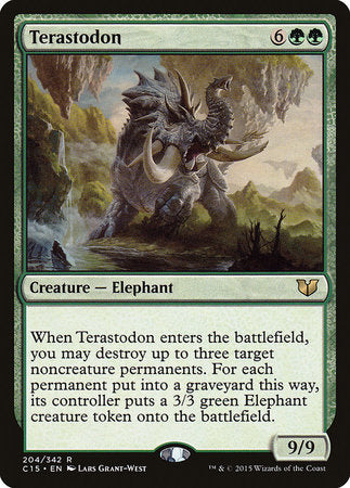 Terastodon [Commander 2015] | Cards and Coasters CA