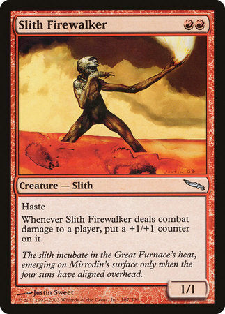 Slith Firewalker [Mirrodin] | Cards and Coasters CA