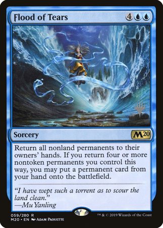 Flood of Tears [Core Set 2020 Promos] | Cards and Coasters CA