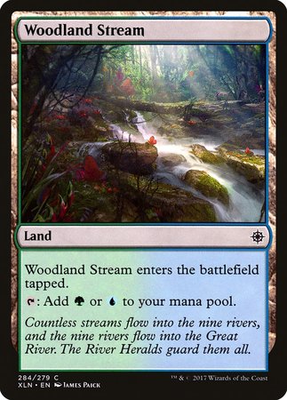 Woodland Stream [Ixalan] | Cards and Coasters CA