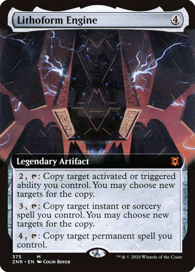 Lithoform Engine (Extended Art) [Zendikar Rising] | Cards and Coasters CA