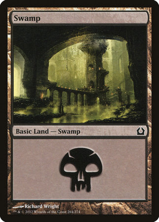 Swamp (264) [Return to Ravnica] | Cards and Coasters CA