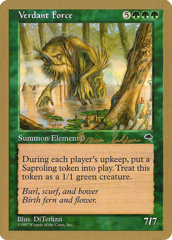 Verdant Force (Brian Selden) [World Championship Decks 1998