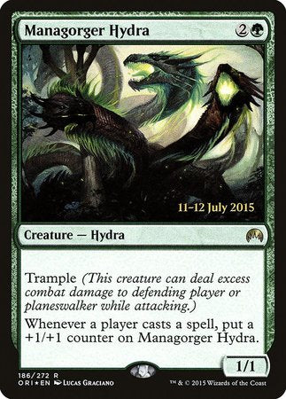 Managorger Hydra [Magic Origins Promos] | Cards and Coasters CA