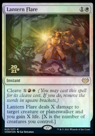 Lantern Flare [Innistrad: Crimson Vow Prerelease Promos] | Cards and Coasters CA