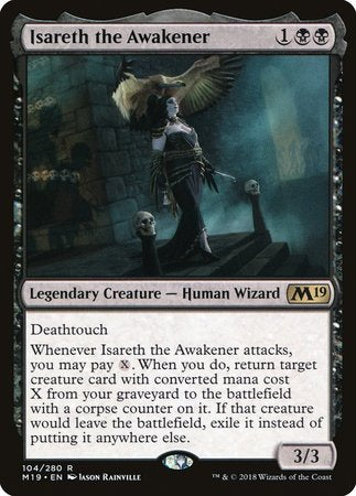 Isareth the Awakener [Core Set 2019] | Cards and Coasters CA