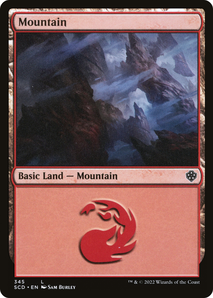 Mountain [Starter Commander Decks] | Cards and Coasters CA