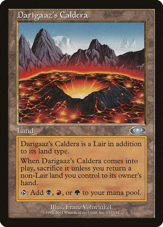 Darigaaz's Caldera [Planeshift] | Cards and Coasters CA