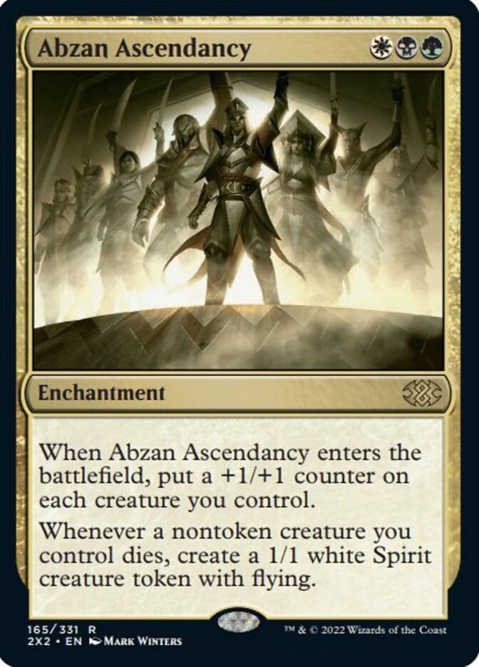 Abzan Ascendancy [Double Masters 2022] | Cards and Coasters CA