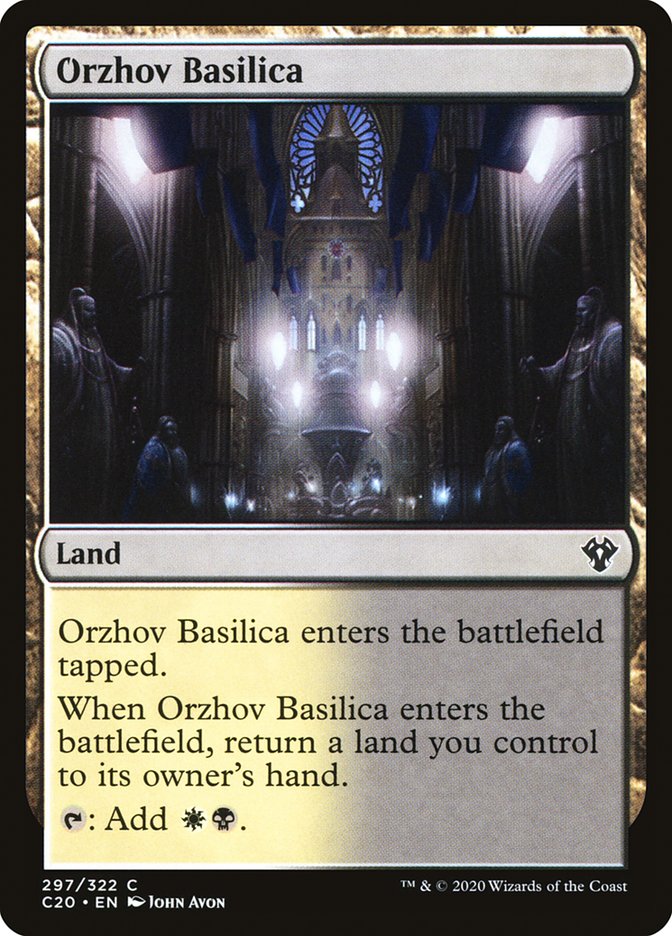 Orzhov Basilica [Commander 2020] | Cards and Coasters CA