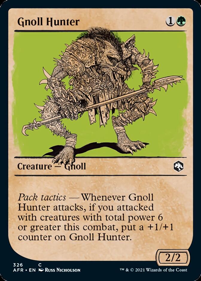 Gnoll Hunter (Showcase) [Dungeons & Dragons: Adventures in the Forgotten Realms] | Cards and Coasters CA