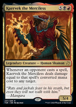 Kaervek the Merciless [Time Spiral Remastered] | Cards and Coasters CA