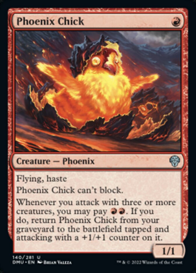 Phoenix Chick [Dominaria United] | Cards and Coasters CA