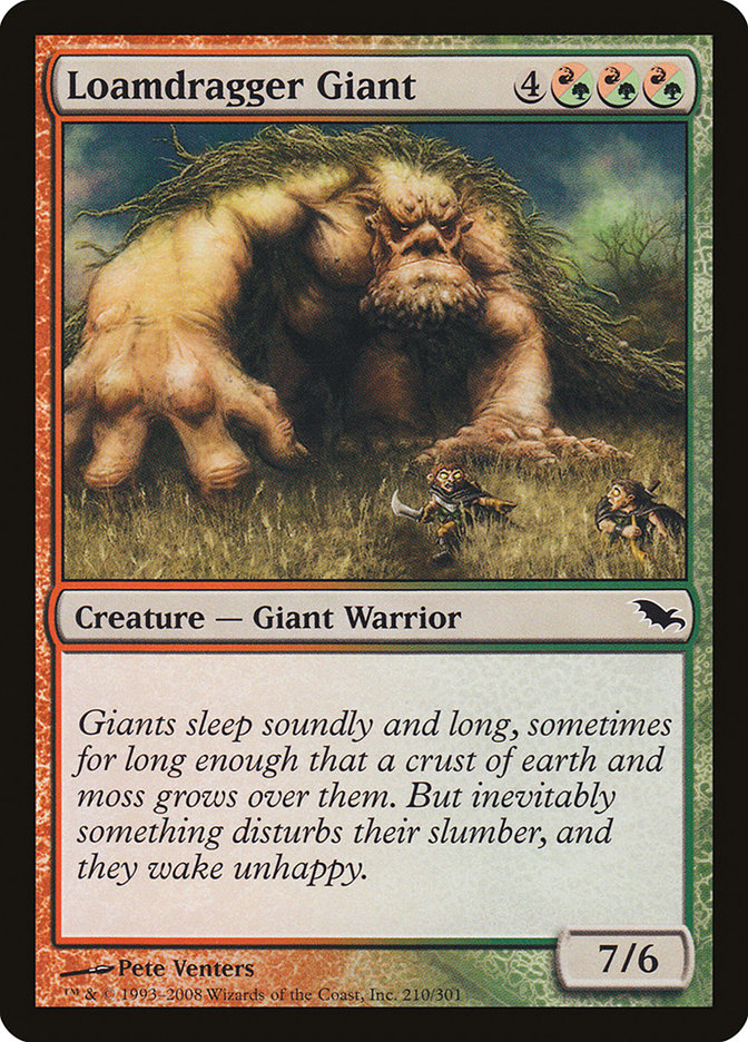 Loamdragger Giant [Shadowmoor] | Cards and Coasters CA