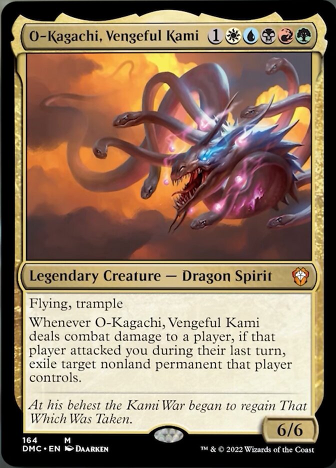 O-Kagachi, Vengeful Kami [Dominaria United Commander] | Cards and Coasters CA