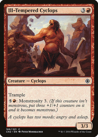 Ill-Tempered Cyclops [Conspiracy: Take the Crown] | Cards and Coasters CA