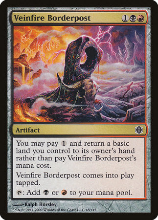 Veinfire Borderpost [Alara Reborn] | Cards and Coasters CA