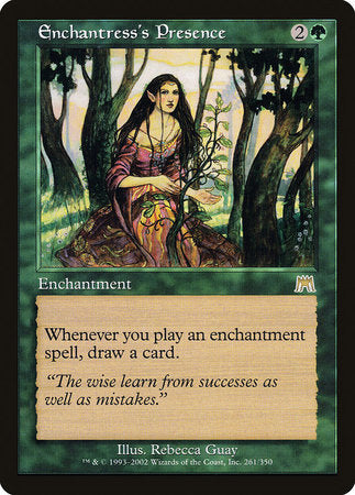 Enchantress's Presence [Onslaught] | Cards and Coasters CA