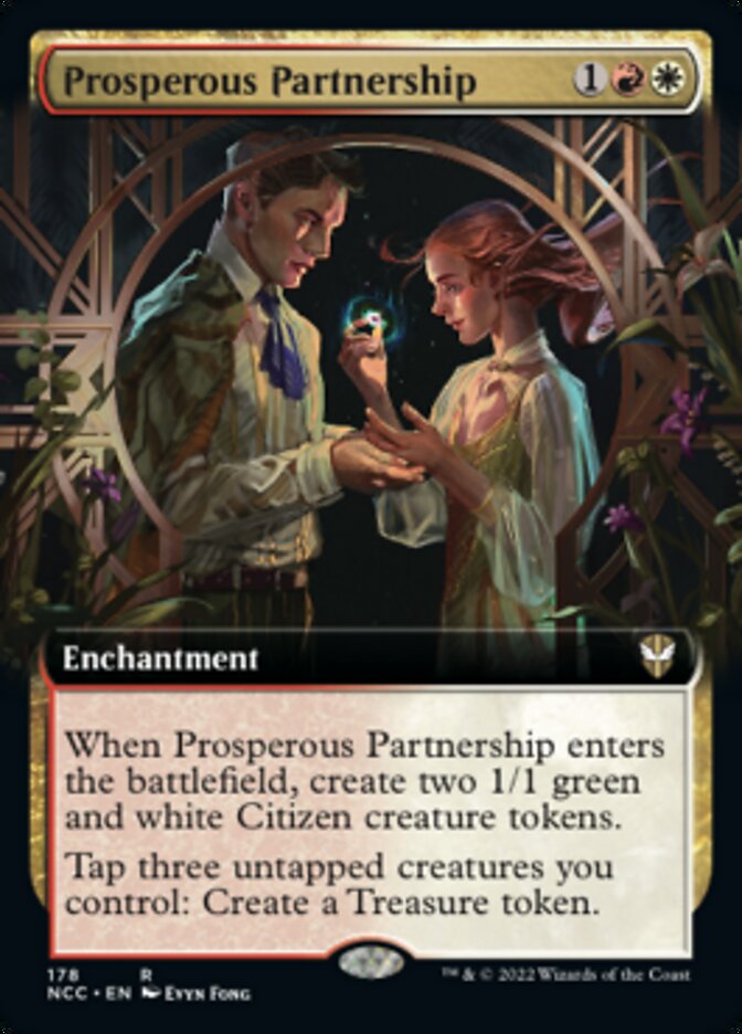 Prosperous Partnership (Extended Art) [Streets of New Capenna Commander] | Cards and Coasters CA