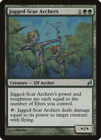 Jagged-Scar Archers [Lorwyn] | Cards and Coasters CA