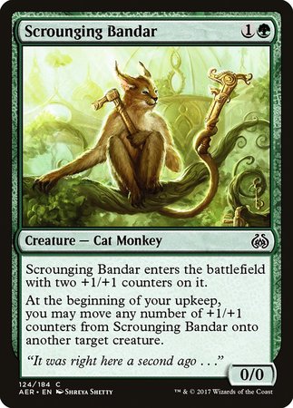 Scrounging Bandar [Aether Revolt] | Cards and Coasters CA