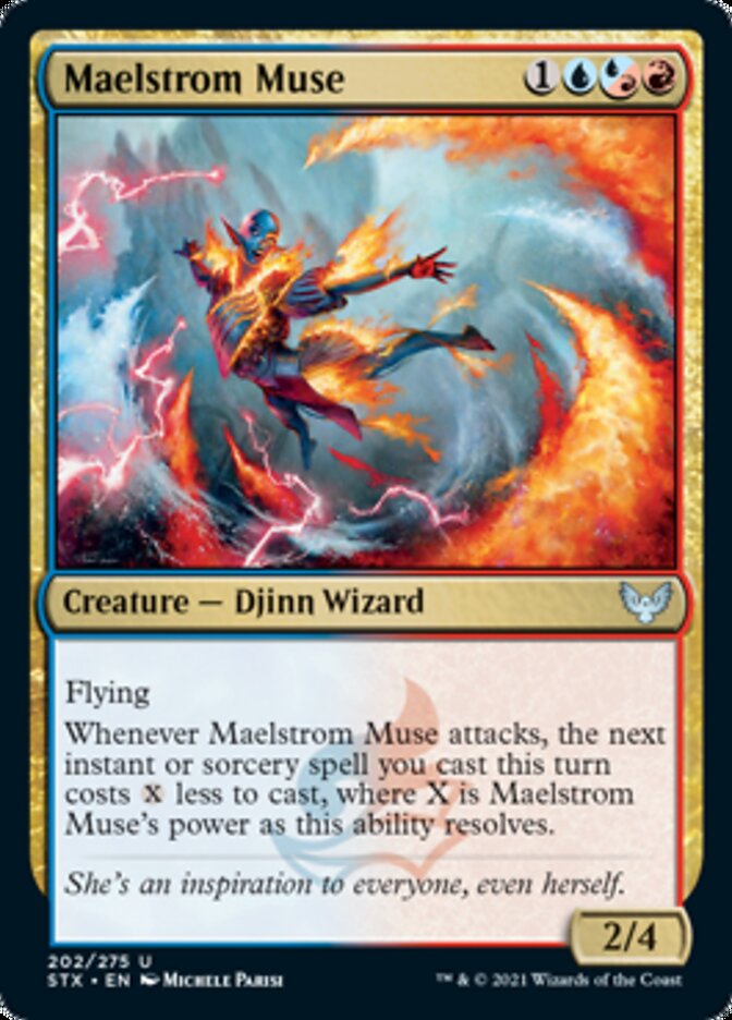 Maelstrom Muse [Strixhaven: School of Mages] | Cards and Coasters CA