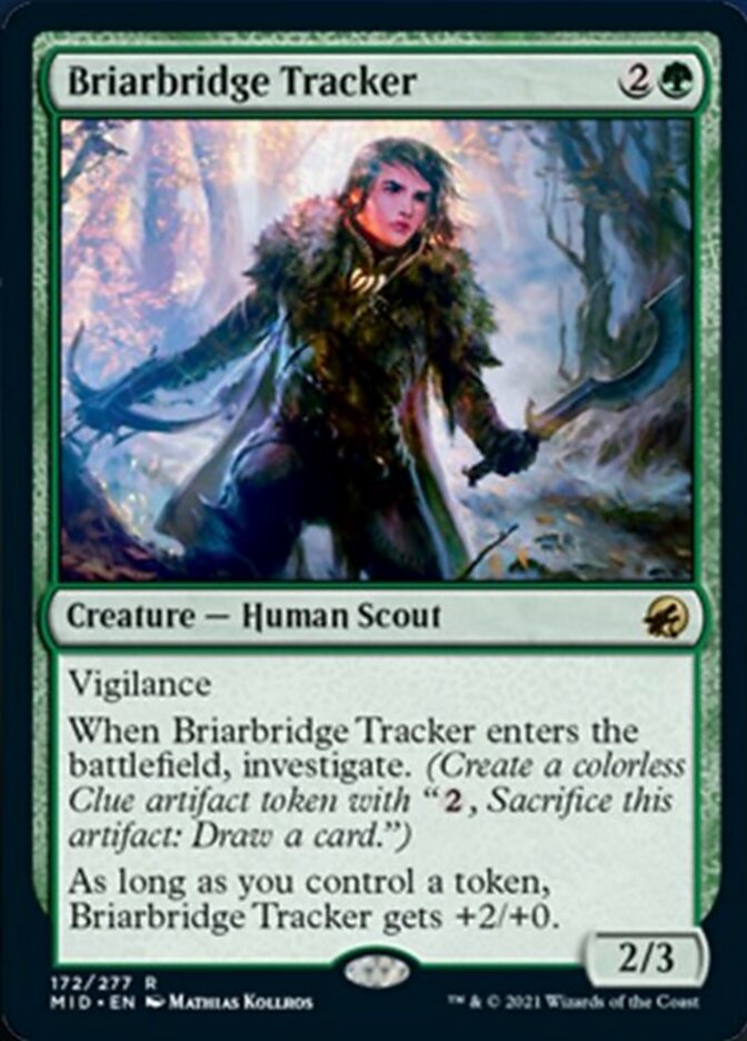 Briarbridge Tracker [Innistrad: Midnight Hunt] | Cards and Coasters CA