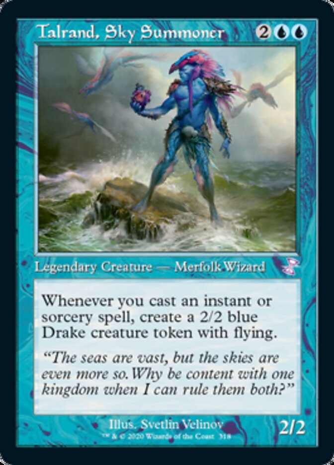 Talrand, Sky Summoner (Timeshifted) [Time Spiral Remastered] | Cards and Coasters CA