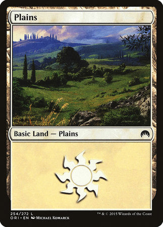 Plains (254) [Magic Origins] | Cards and Coasters CA