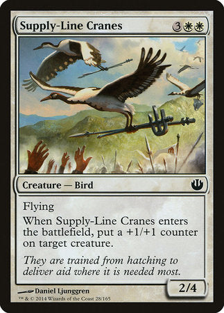 Supply-Line Cranes [Journey into Nyx] | Cards and Coasters CA